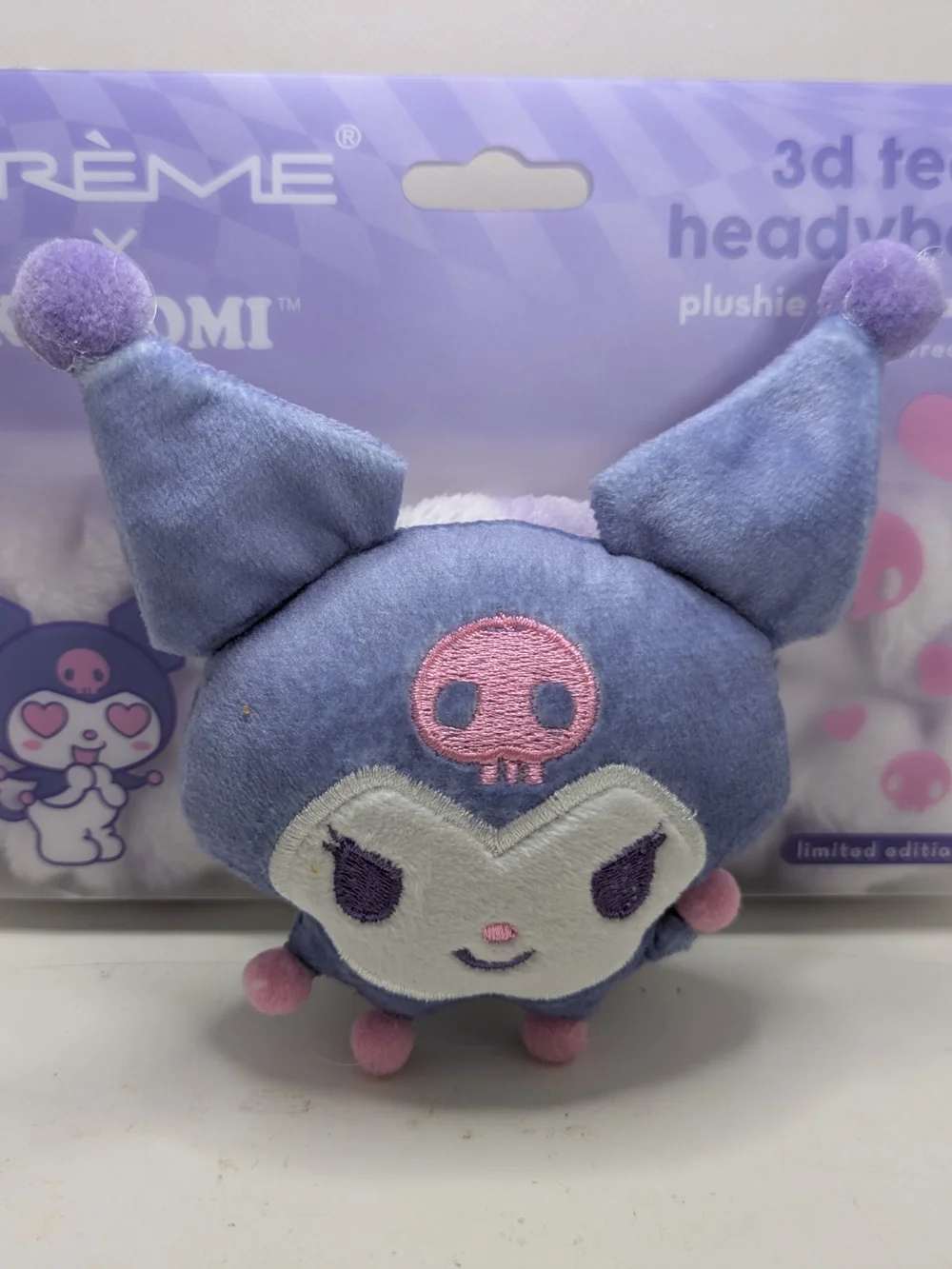 Kuromi x The Crème Shop Beauty Bundle Headband Pore Strips Hair Clips Sanrio